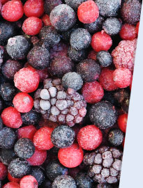 image of frozen fruit